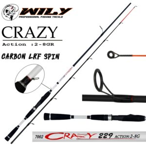 Wily Crazy 210cm 2-8gr LRF Kamışı