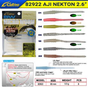 Owner Aji Nekton Lrf Silikonu 6,5cm 0,5gr