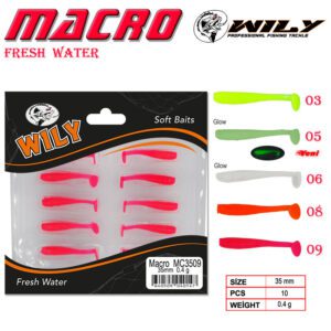 Wily Macro Lrf Silikon Yem 3.5cm 0.4gr