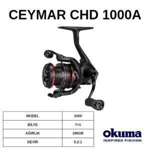 Okuma Ceymar CHD-1000A 7+1Bb LRF Makinası