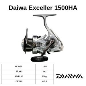 Daiwa Exceller 1500HA Lrf Makinesi