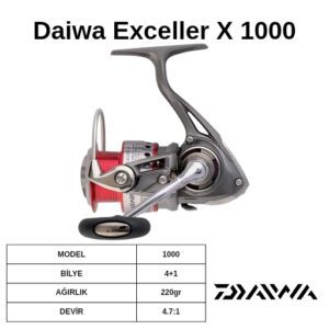 Daiwa Exceller X 1000 Lrf Makinesi