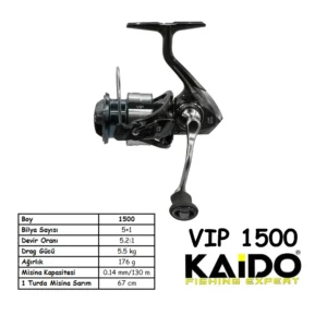 Kaido Vip1500 5+1Bb Lrf Makinesi